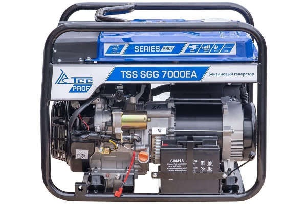 Бензиновый генератор ТСС SGG 7000EA в кожухе МК-1.1 Бензиновый генератор ТСС SGG 7000EA в кожухе МК-1.1 фото