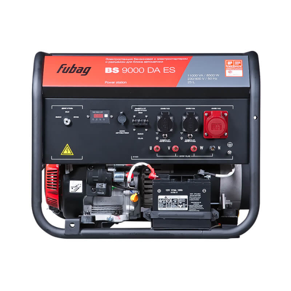 Бензиновый генератор Fubag BS 9000 DA ES Бензиновый генератор Fubag BS 9000 DA ES фото