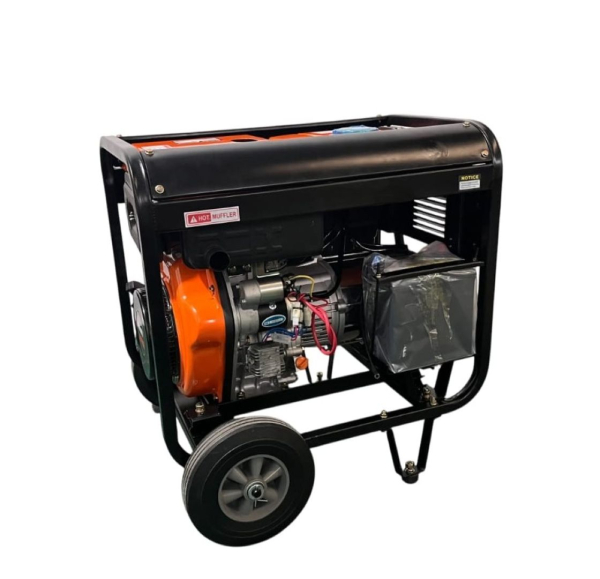 Дизельный генератор Zammer ECO S6500DE3 S6500DE3 на колесах фото