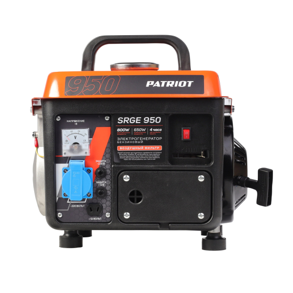 Бензиновый генератор PATRIOT SRGE 950 2-х тактный фото
