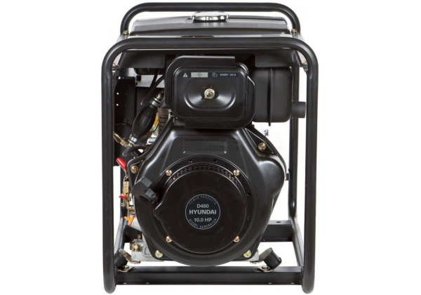 Дизельный генератор Hyundai DHY 6500L  для газового котла фото