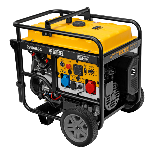 Бензиновый генератор DENZEL PS-120EAD-3 2-х тактный фото