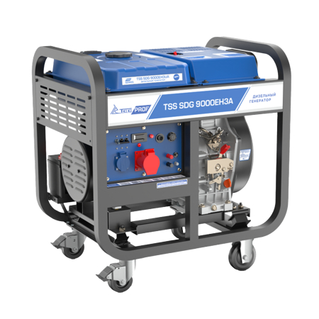 Дизельный генератор ТСС SDG 9000EH3A фото