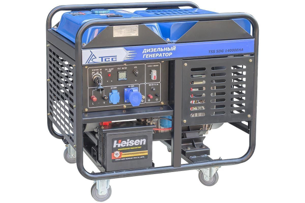 Дизельный генератор ТСС SDG 14000EHA в кожухе МК-3.1 111134 для дома фото
