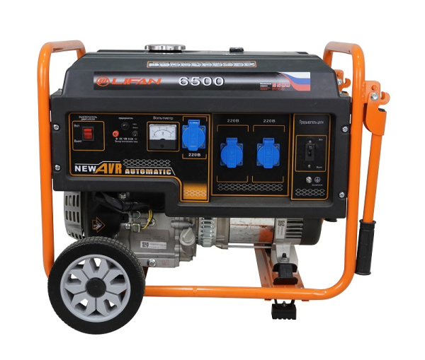 Бензиновый генератор Lifan 5 GF-3 (LF6500) портативный фото