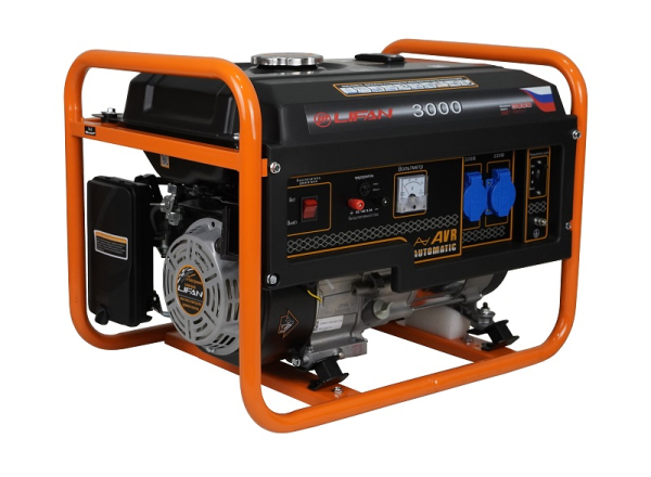 Бензиновый генератор Lifan 2.8 GF-6 (LF3000) портативный фото