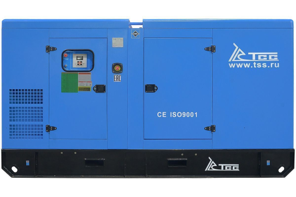 Дизельный генератор ТСС ЭД-150-Т400 в шумозащитном кожухе на прицепе 025139 бесшумный фото