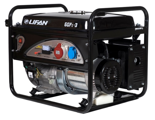 Бензиновый генератор Lifan 6 GF2-3 (LF7000-3) для дома фото