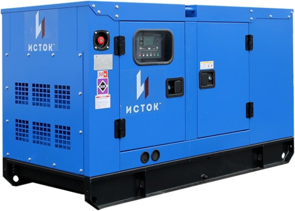 Дизельный генератор Исток АД20С-Т400-РПМ15 в кожухе  промышленный фото