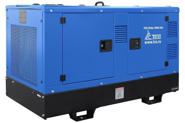 Дизельный сварочный генератор  DUAL DWG-500 039736 бесшумный фото
