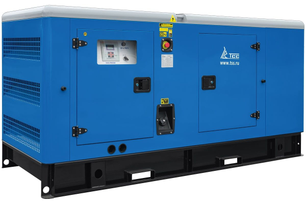Дизельный генератор ТСС АД-64C-Т400-1РКМ9 в шумозащитном кожухе 043755 бесшумный фото
