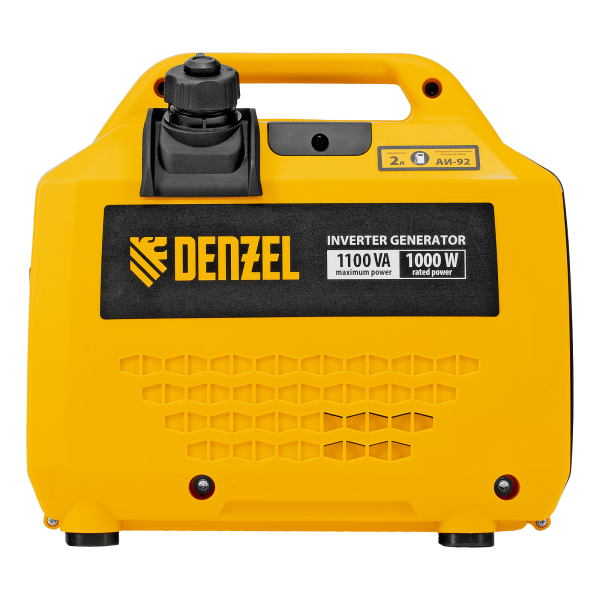 Бензиновый инверторный генератор DENZEL GS-1100iS портативный фото