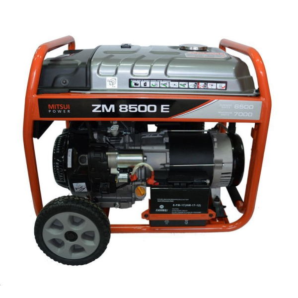Бензиновый генератор Mitsui ZM 8500 E переносной Бензиновый генератор Mitsui ZM 8500 E переносной фото