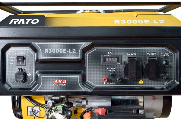 Бензиновый генератор RATO R3000E-L2 электростартер портативный фото