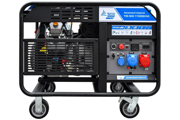 Бензиновый генератор ТСС 190175 SGG 17000EH3A 2-х тактный фото