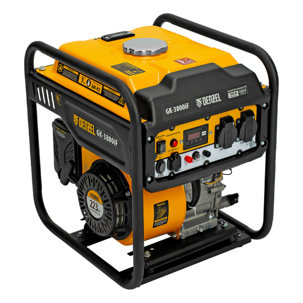 Бензиновый инверторный генератор DENZEL GK-3800iF для газового котла фото