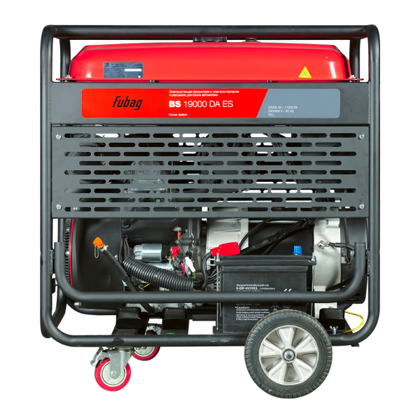 Бензиновый генератор Fubag BS 19000 DA ES 2-х тактный фото