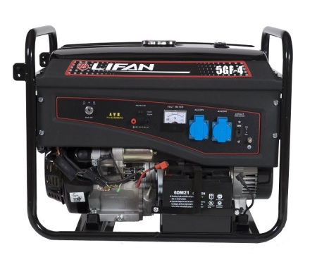 Бензиновый генератор Lifan 5 GF-4 (LF6500E) фото