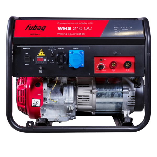 Бензиновый сварочный генератор Fubag WHS 210 DC 646245 стационарный фото