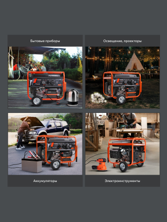 Бензиновый генератор PATRIOT GRS 7500 E фото