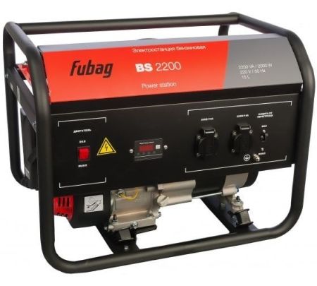 Бензиновый генератор Fubag BS 2200 фото