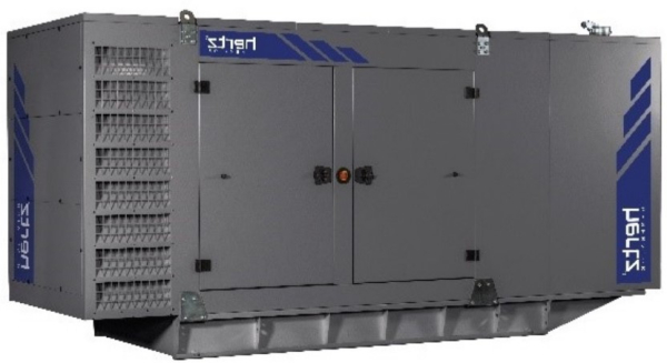 Дизельный генератор HERTZ HG 500 PL  бесшумный фото