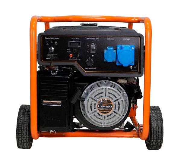 Бензиновый генератор Lifan 6 GF-5A (7000EA) портативный фото