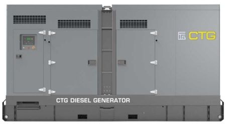 Дизельный генератор CTG 150C в кожухе фото