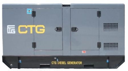 Дизельный генератор CTG 66P в кожухе с АВР (альтернатор WEG) фото