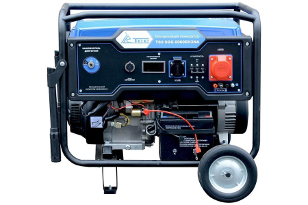 Бензиновый генератор ТСС SGG 6000EH3NA в кожухе МК-1.1 фото