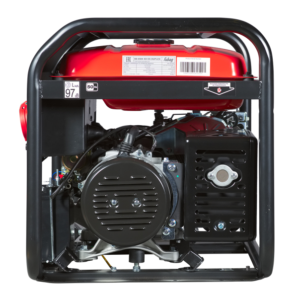 Бензиновый генератор Fubag BS 8500 XD ES DUPLEX портативный фото