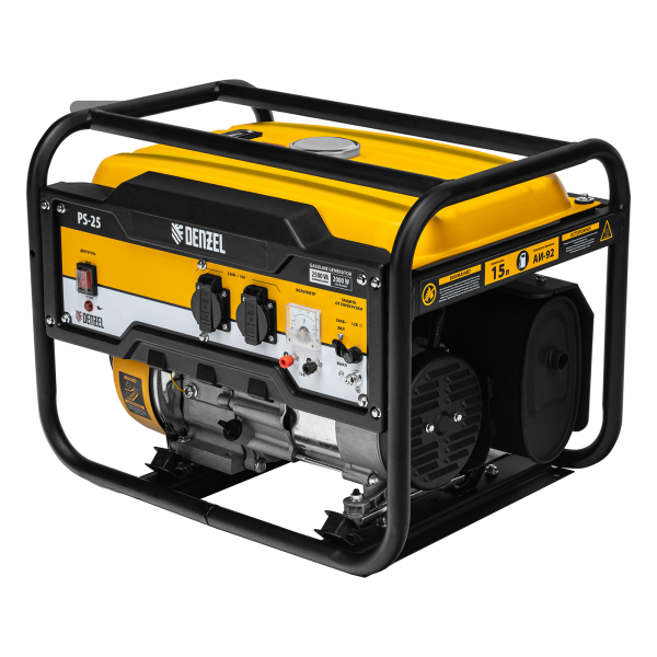 Бензиновый генератор DENZEL PS 25 для газового котла фото
