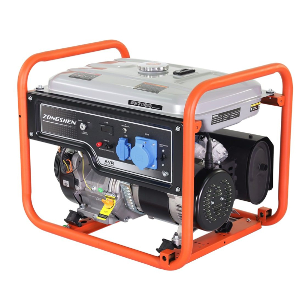 Бензиновый генератор Zongshen PB 7000 портативный фото