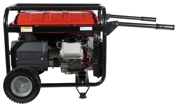 Бензиновый генератор Loncin LC10000D-AS, 3-х фазный (с мощностью без ограничений при 1-но и 3-х фазном режиме) фото