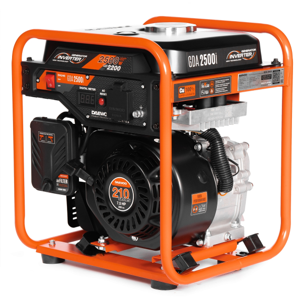 Бензиновый инверторный генератор DAEWOO GDA 2500i для дома фото