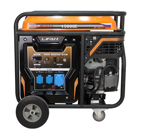 Бензиновый генератор Lifan 12 GF-4 (LF15000E) портативный фото