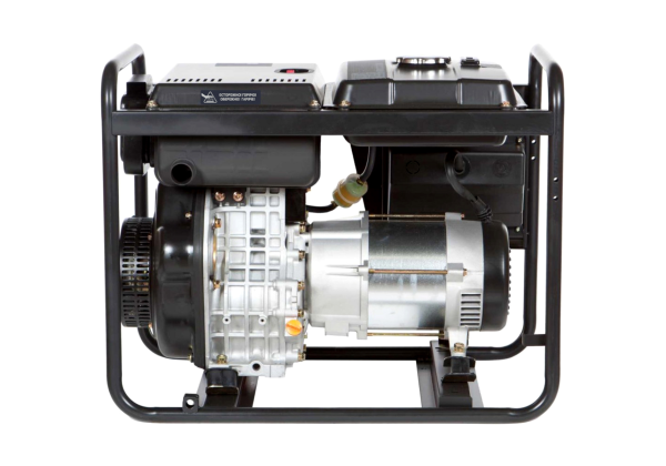 Дизельный генератор Hyundai DHY 6500L  портативный фото