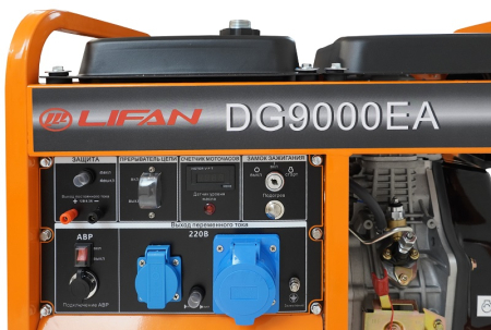 Дизельный генератор Lifan DG9000EA фото