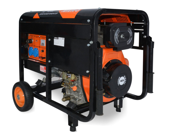 Дизельный генератор MVAE ДГ 5500  портативный фото