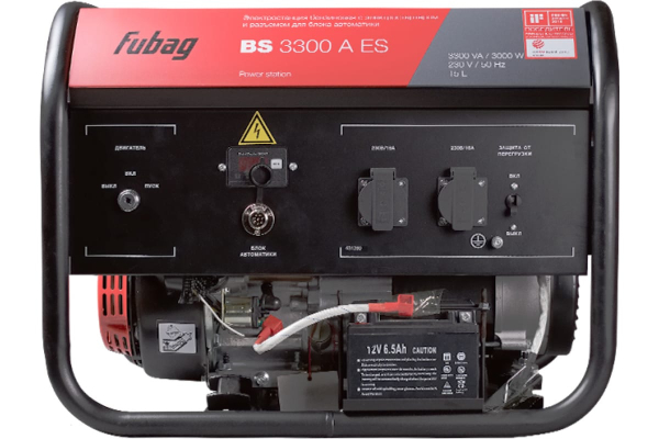 Бензиновый генератор Fubag BS 3300 A ES фото