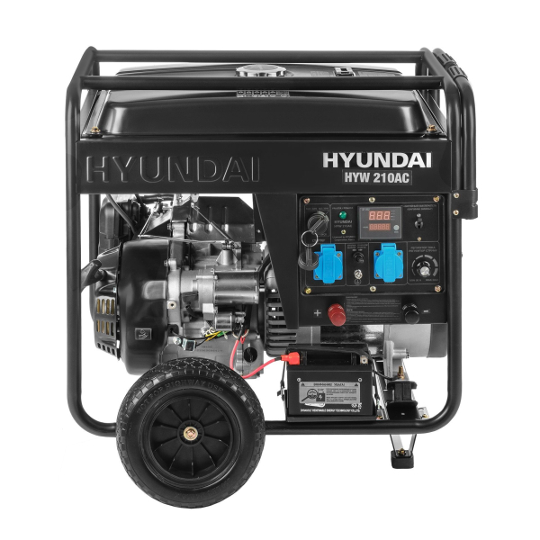 Бензиновый сварочный генератор Hyundai HYW 210AC портативный фото