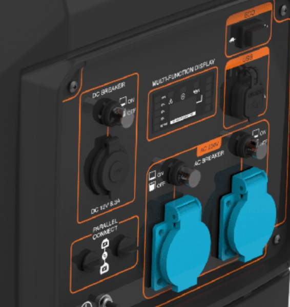 Бензиновый инверторный генератор Zongshen BQH 3500 фото