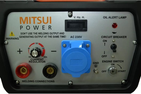 Бензиновый сварочный генератор Mitsui ZMW 200 DC Бензиновый сварочный генератор Mitsui ZMW 200 DC фото