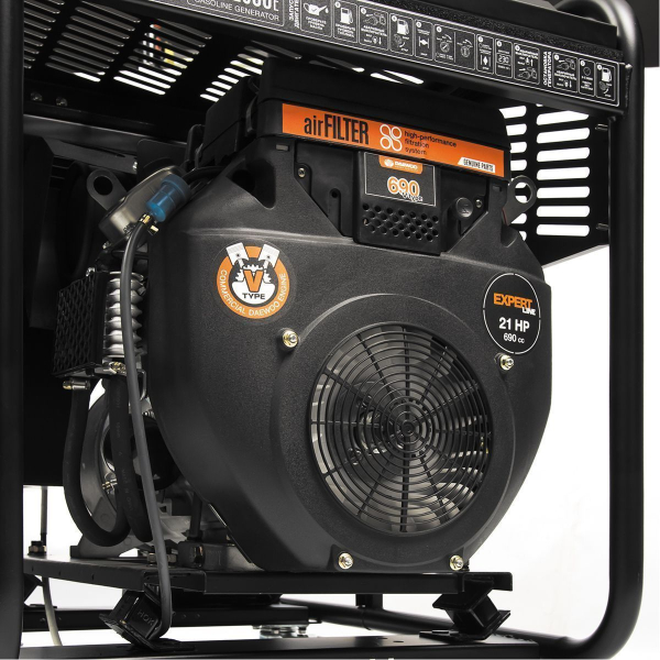 Бензиновый генератор DAEWOO GDA 12500E портативный фото