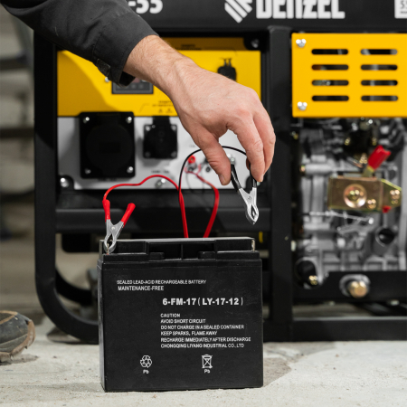 Дизельный генератор DENZEL DES-55 фото