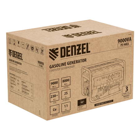 Бензиновый генератор DENZEL PS 90 EA фото