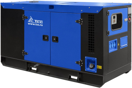 Дизельный генератор ТСС АД-24С-Т400 в шумозащитном кожухе с АВР фото