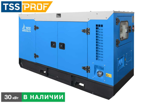 Дизельный генератор ТСС АД-30С-Т400-1РКМ7 в шумозащитном кожухе 025734 фото
