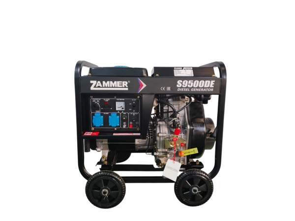 Дизельный генератор Zammer S9500DE - 6,5кВт S9500DE переносной Дизельный генератор Zammer S9500DE - 6,5кВт S9500DE переносной фото
