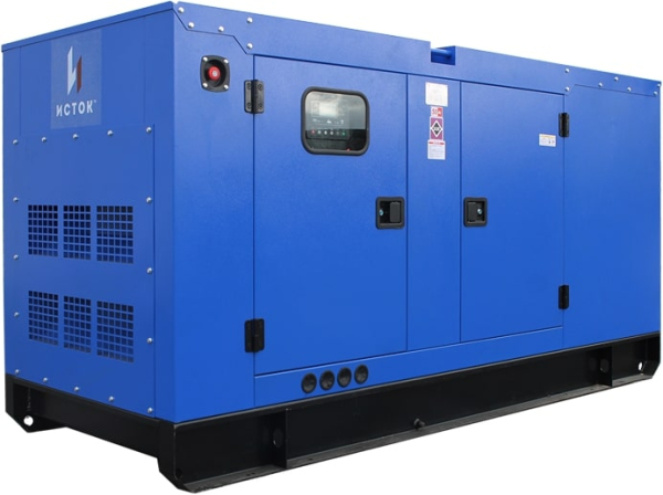Дизельный генератор Исток АД100С-Т400-РПМ35 в кожухе  фото